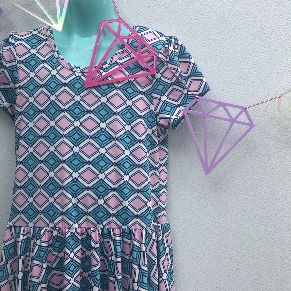 Little girls dot dot smile dress